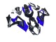 Blau Glänzendes Schwarz 2007-2008 Suzuki GSXR 1000 Motorrad Verkleidung Kit