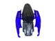 Blau Glänzendes Schwarz 2007-2008 Suzuki GSXR 1000 Motorrad Verkleidung Kit