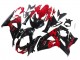 Glänzendes Schwarz Rot 2009-2016 Suzuki GSXR 1000 Motorrad Verkleidung Kit