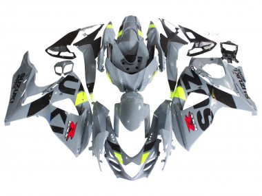 Grau Neon Gelb Schwarz Motul 2009-2016 Suzuki GSXR 1000 Motorrad Verkleidung