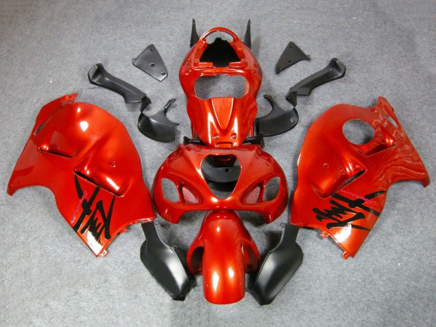 Orange Rot 1996-2007 Suzuki GSXR 1300 Hayabusa Motorrad Verkleidung