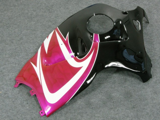 Rosa Weiß Schwarz 1996-2007 Suzuki GSXR 1300 Hayabusa Motorrad Verkleidung