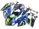 Blau Grün Hai 46 1996-2007 Suzuki GSXR 1300 Hayabusa Motorrad Verkleidung