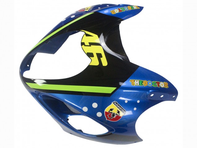 Blau Grün Hai 46 1996-2007 Suzuki GSXR 1300 Hayabusa Motorrad Verkleidung