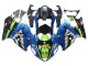 Blau Grün Hai 46 1996-2007 Suzuki GSXR 1300 Hayabusa Motorrad Verkleidung
