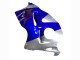 Blau Silber Hayabusa 1996-2007 Suzuki GSXR 1300 Hayabusa Motorrad Verkleidung