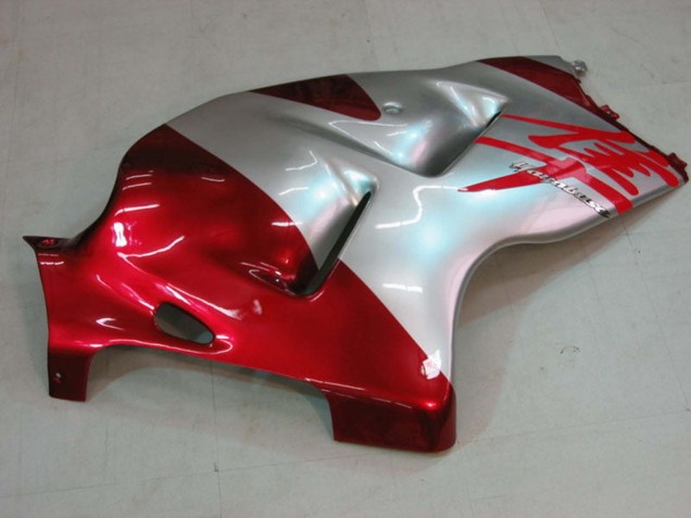 Silber Rot Hayabusa 1996-2007 Suzuki GSXR 1300 Hayabusa Motorrad Verkleidung