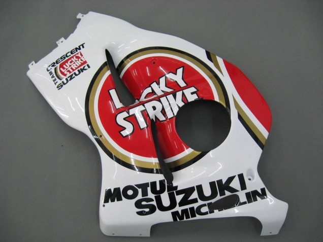 Weiß Rot Motul 1996-2007 Suzuki GSXR 1300 Hayabusa Motorrad Verkleidung