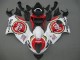 Weiß Rot Motul 1996-2007 Suzuki GSXR 1300 Hayabusa Motorrad Verkleidung