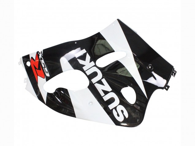 Schwarz Weiß 1996-2000 Suzuki GSXR 600 / GSXR 750 Motorrad Verkleidung