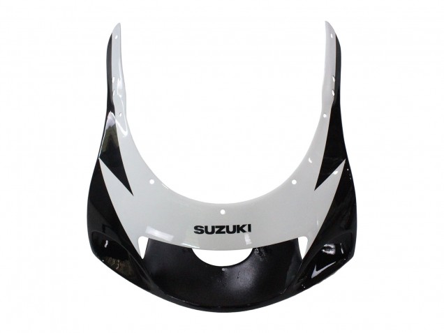 Schwarz Weiß 1996-2000 Suzuki GSXR 600 / GSXR 750 Motorrad Verkleidung