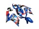 Blau Rot Rennen 2001-2003 Suzuki GSXR 600 / GSXR 750 Motorrad Verkleidung