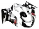 Weiß Glänzendes Schwarz Rot 2001-2003 Suzuki GSXR 600 / GSXR 750 Motorrad Verkleidung