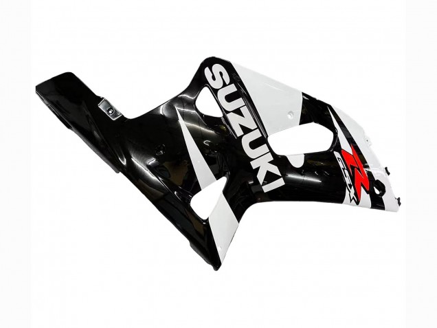Weiß Glänzendes Schwarz Rot 2001-2003 Suzuki GSXR 600 / GSXR 750 Motorrad Verkleidung