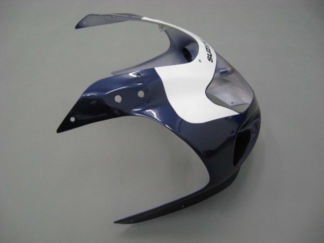 Blau Weiß Glänzendes Schwarz Rot 2001-2003 Suzuki GSXR 600 / GSXR 750 Motorrad Verkleidung