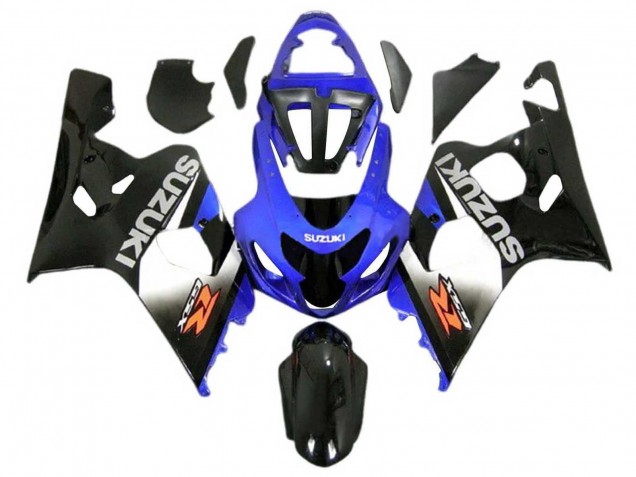 Blau Schwarz 2004-2005 Suzuki GSXR 600 / GSXR 750 Motorrad Verkleidung