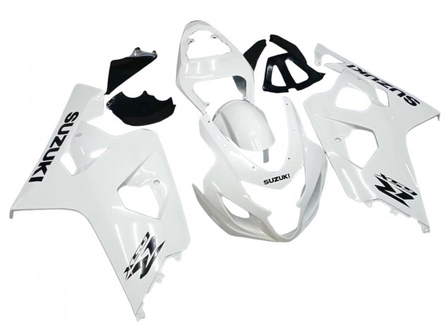 Perl Weiß 2004-2005 Suzuki GSXR 600 / GSXR 750 Motorrad Verkleidung
