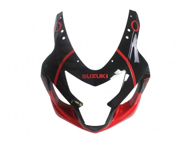 Glänzendes Schwarz Rot Jordan Michelin 2004-2005 Suzuki GSXR 600 / GSXR 750 Motorrad Verkleidung