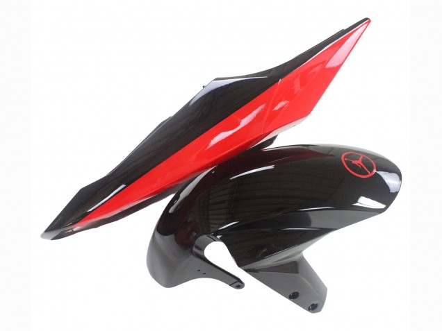 Glänzendes Schwarz Rot Jordan Michelin 2004-2005 Suzuki GSXR 600 / GSXR 750 Motorrad Verkleidung