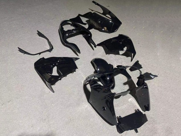Glänzendes Schwarz 2000-2001 Kawasaki ZX9R Motorrad Verkleidung Kit