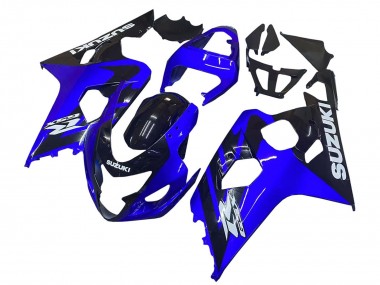 Blau Schwarz Weiß Aufkleber 2004-2005 Suzuki GSXR 600 / GSXR 750 Motorrad Verkleidung