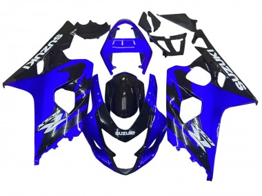 Blau Schwarz Weiß Aufkleber 2004-2005 Suzuki GSXR 600 / GSXR 750 Motorrad Verkleidung