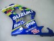 Blau Weiss Gelb Grun Telefonica Motul MoviStar 2004-2005 Suzuki GSXR 600 / GSXR 750 Motorrad Verkleidung