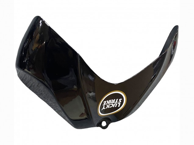 Glänzendes Schwarz Weiß Motul Lucky Strike 2006-2007 Suzuki GSXR 600 / GSXR 750 Motorrad Verkleidung
