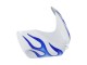 Weiß Blau Flamme 2006-2007 Suzuki GSXR 600 / GSXR 750 Motorrad Verkleidung