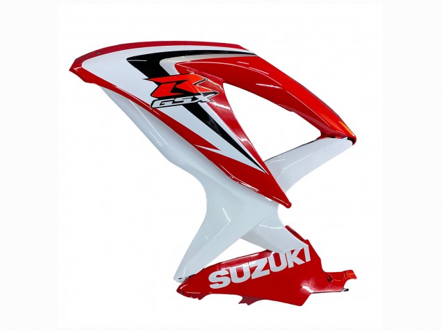 Weiß Rot Schwarz 2008-2010 Suzuki GSXR 600 / GSXR 750 Motorrad Verkleidung