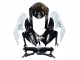 Weiß Schwarz 2008-2010 Suzuki GSXR 600 / GSXR 750 Motorrad Verkleidung