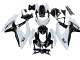 Weiß Schwarz 2008-2010 Suzuki GSXR 600 / GSXR 750 Motorrad Verkleidung