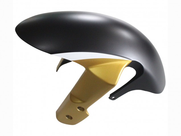 Matt Schwarz Weiß Gold 2008-2010 Suzuki GSXR 600 / GSXR 750 Motorrad Verkleidung