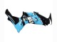 Glänzendes Schwarz Hellblau 2011-2024 Suzuki GSXR 600 / GSXR 750 Motorrad Verkleidung