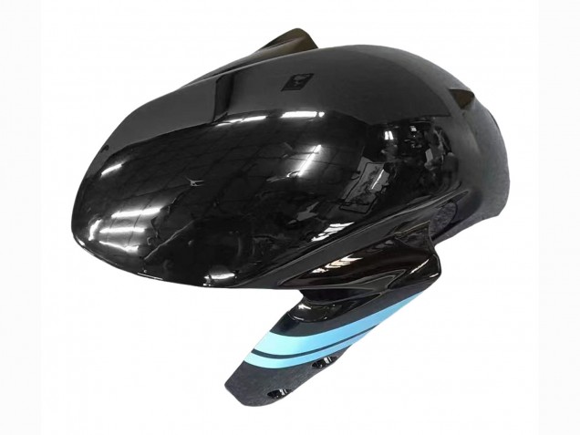 Glänzendes Schwarz Hellblau 2011-2024 Suzuki GSXR 600 / GSXR 750 Motorrad Verkleidung