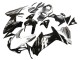 Glänzendes Schwarz Silber 2011-2024 Suzuki GSXR 600 / GSXR 750 Motorrad Verkleidung