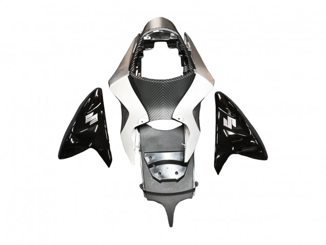 Glänzendes Schwarz Silber 2011-2024 Suzuki GSXR 600 / GSXR 750 Motorrad Verkleidung