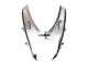 Glänzendes Schwarz Silber 2011-2024 Suzuki GSXR 600 / GSXR 750 Motorrad Verkleidung