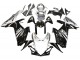 Glänzendes Schwarz Silber 2011-2024 Suzuki GSXR 600 / GSXR 750 Motorrad Verkleidung