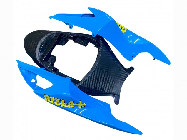 Blau Gold Rot Schwarz Rizla 2011-2024 Suzuki GSXR 600 / GSXR 750 Motorrad Verkleidung