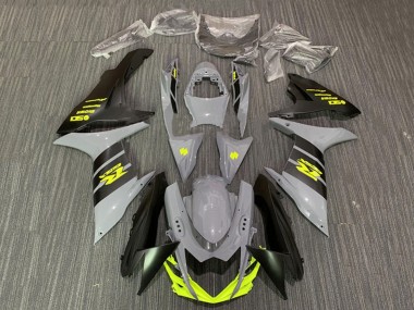 Nardo Grau Neon Gelb Schwarz 2011-2024 Suzuki GSXR 600 / GSXR 750 Motorrad Verkleidung
