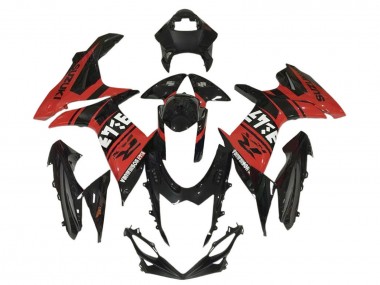 Blau Weiß Schwarz 2011-2024 Suzuki GSXR 600 / GSXR 750 Motorrad Verkleidung