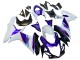 Blau Lila Weiß 2011-2024 Suzuki GSXR 600 / GSXR 750 Motorrad Verkleidung