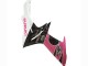 Weiß Rosa Schwarz Corona 2011-2024 Suzuki GSXR 600 / GSXR 750 Motorrad Verkleidung