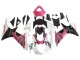Weiß Rosa Schwarz Corona 2011-2024 Suzuki GSXR 600 / GSXR 750 Motorrad Verkleidung