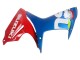 Blau Rot 2011-2024 Suzuki GSXR 600 / GSXR 750 Motorrad Verkleidung