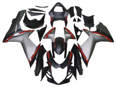 Blau Weiß Schwarz 2011-2024 Suzuki GSXR 600 / GSXR 750 Motorrad Verkleidung