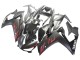 Glänzendes Schwarz Matt Schwarz Rot 2015-2018 Yamaha YZF R3/R25 Motorrad Verkleidung