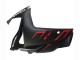 Glänzendes Schwarz Matt Schwarz Rot 2015-2018 Yamaha YZF R3/R25 Motorrad Verkleidung