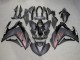 Glänzendes Schwarz Matt Schwarz Rot 2015-2018 Yamaha YZF R3/R25 Motorrad Verkleidung